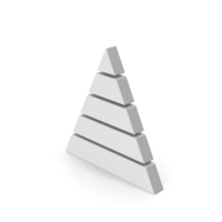 Symbol Pyramid Graph White PNG & PSD Images