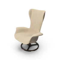 Tilt Swivel Wing Chair PNG & PSD Images