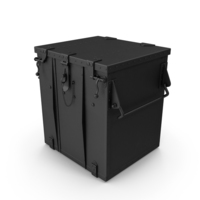 Voyager Trunk Side Table PNG & PSD Images