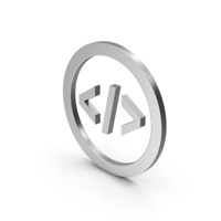 Symbol Code Silver PNG & PSD Images