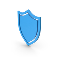 Symbol Shield Blue PNG & PSD Images