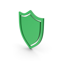 Symbol Shield Green PNG & PSD Images