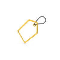 Symbol Label Yellow PNG & PSD Images