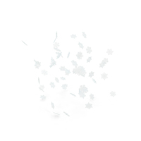 Ice Snowflakes Falling PNG & PSD Images