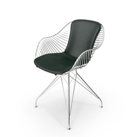 Wire Dining Chair PNG & PSD Images