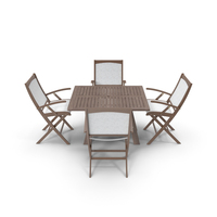Wooden Dinette PNG & PSD Images