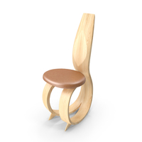 Wooden Chair By Joseph Walsh PNG & PSD Images