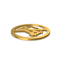 Gold Symbol No Car PNG & PSD Images