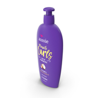 Aussie Miracle Curls Frizz Taming Cream PNG & PSD Images