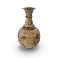 Vase Pot Wooden Design PNG & PSD Images