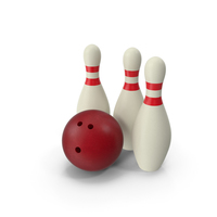 Bowling Ball and Pins PNG & PSD Images