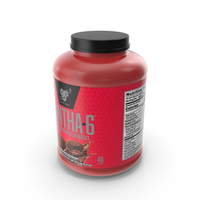 BSN Syntha 6 Whey Protein Powder PNG & PSD Images