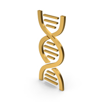 Symbol DNA Gold PNG & PSD Images