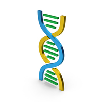 DNA Metallic Colored PNG & PSD Images