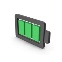 Symbol Battery Green PNG & PSD Images