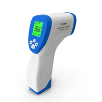 Digital Infrared Forehead Thermometer PNG & PSD Images