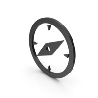 Symbol Compass Black PNG & PSD Images