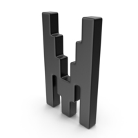 M Letter Black PNG & PSD Images