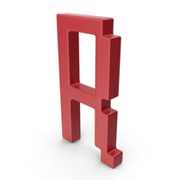 R Letter Red PNG & PSD Images