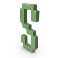 S Letter Green PNG & PSD Images