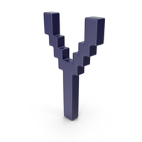 Y Letter Dark Blue PNG & PSD Images