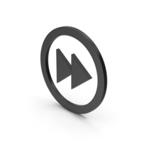 Symbol Next Button Black PNG & PSD Images