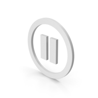 Symbol Pause Button PNG & PSD Images