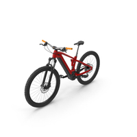 Spinner Red Mountain Mtb Bike PNG & PSD Images