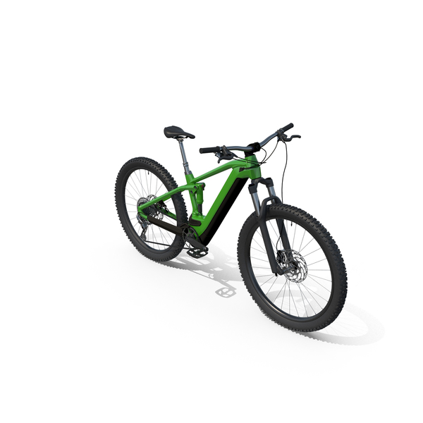 Spinner Green Mountain Bike PNG & PSD Images