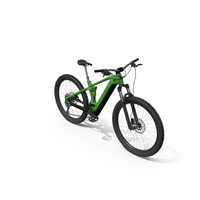 Spinner Green Mountain Bike PNG & PSD Images