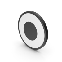 Icon Rec Button Black PNG & PSD Images