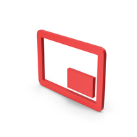 Symbol Mini Player Red PNG & PSD Images