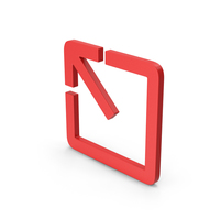 Symbol Expand Red PNG & PSD Images