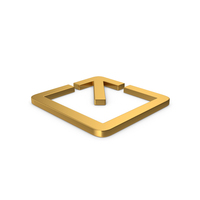 Gold Symbol Expand / Maximize PNG & PSD Images