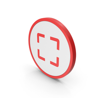 Icon Fullscreen Red PNG & PSD Images