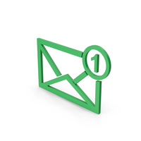 Symbol Missed Message Green PNG & PSD Images
