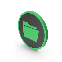 Icon Folder Green PNG & PSD Images