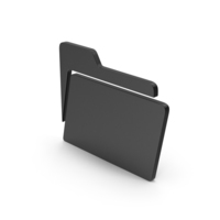 Symbol Folder Black PNG & PSD Images