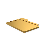 Gold Symbol Folder PNG & PSD Images