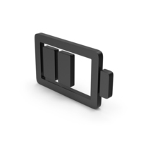 Symbol Battery Black PNG & PSD Images