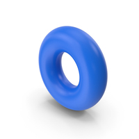 Torus Blue PNG & PSD Images