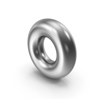 Torus Silver PNG & PSD Images