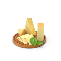 Cheese Set PNG & PSD Images