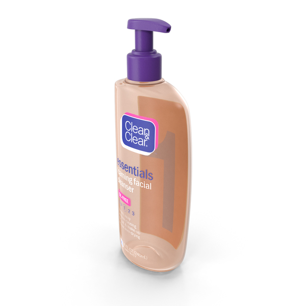 Clean and Clear Essentials Foaming Facial Cleanser PNG & PSD Images