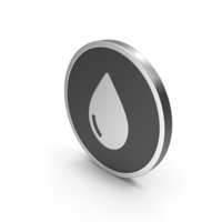 Silver Icon Water Drop PNG & PSD Images