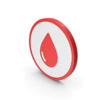 Icon Drop Red PNG & PSD Images