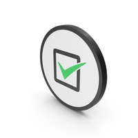 Icon Check Box Green PNG & PSD Images