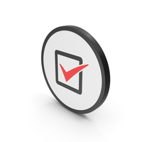Icon Check Box Red PNG & PSD Images