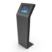 Kiosk Tablet Floor Stand PNG & PSD Images