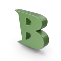 B Green PNG & PSD Images